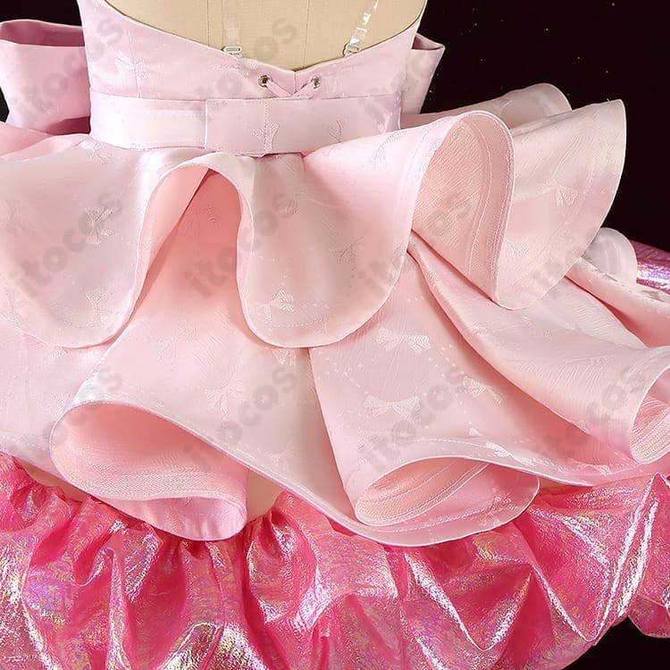 ALIEN STAGE ミジ Candy Scarを再現する華やかピンクステージドレス衣装 - 5枚目の画像