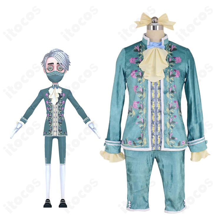 IdentityV 第五人格 納棺師イソップ・カール琴師Ver.コスプレ衣装のキャラクターイメージと全身コーディネート