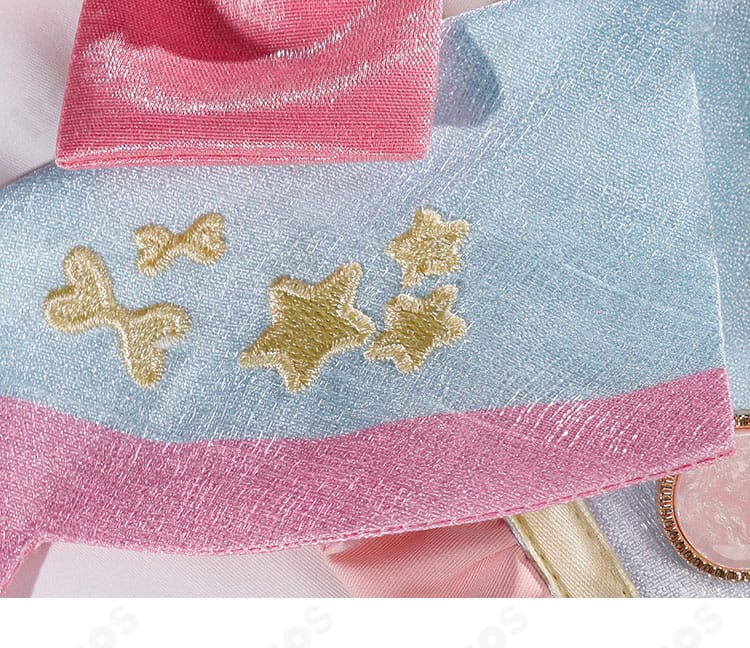 矢澤にこ「ビッグストロベリー♡」衣装に施された刺繍風装飾の詳細