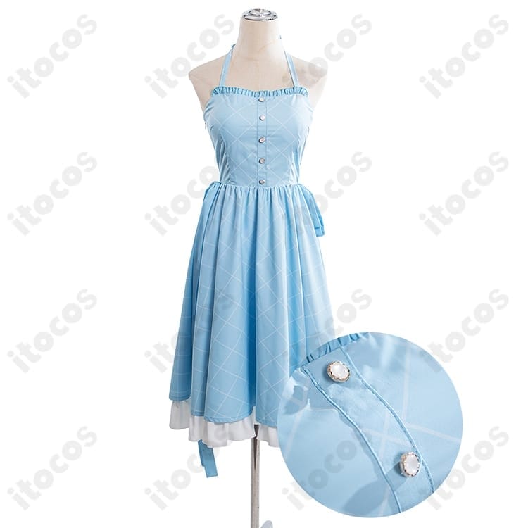 綾波レイ Sea Breeze第3弾｜上品で涼やかな夏ワンピースコスプレ衣装 - 3枚目の画像