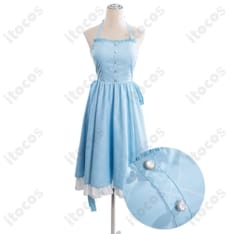 綾波レイ Sea Breeze第3弾｜上品で涼やかな夏ワンピースコスプレ衣装 - 3枚目の画像（サムネイル）