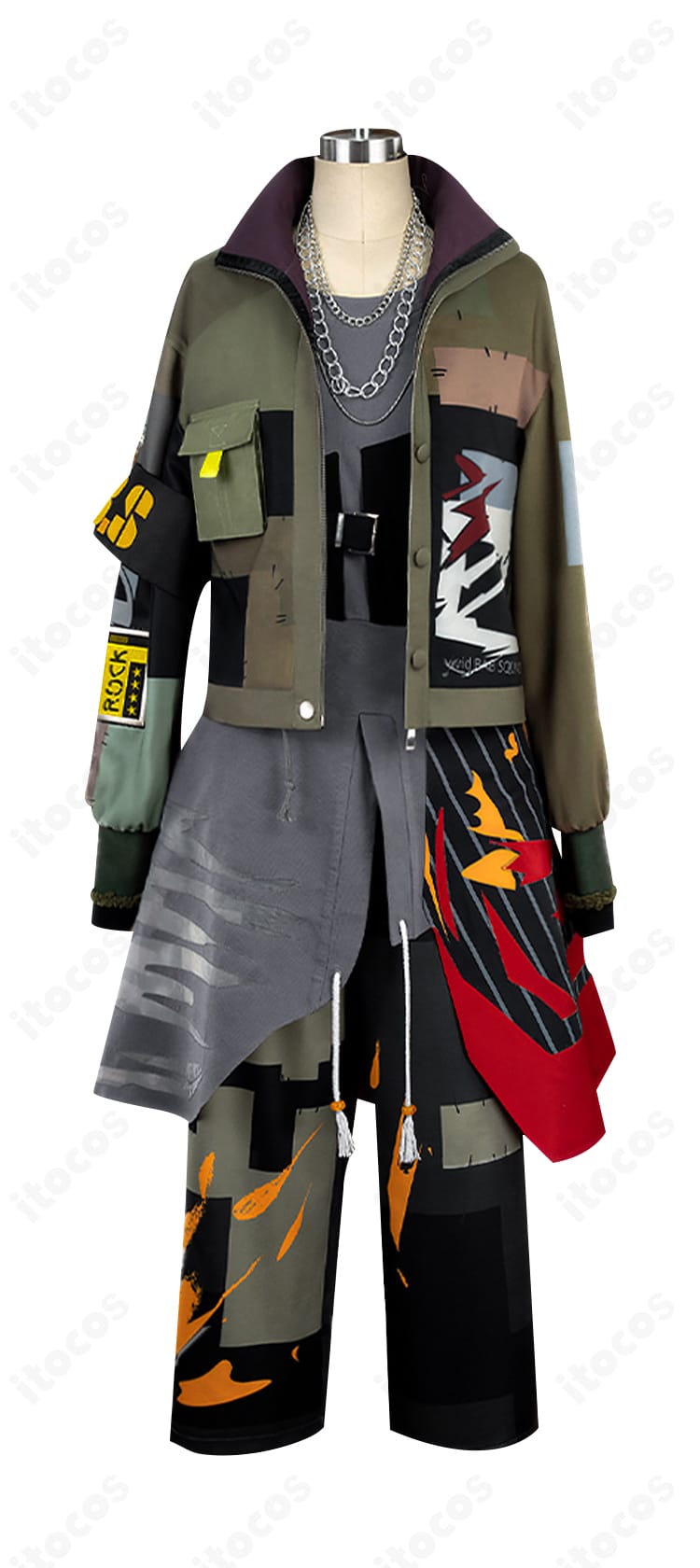 東雲彰人 V.B.S SURVIVORコスプレ衣装の正面デザイン
