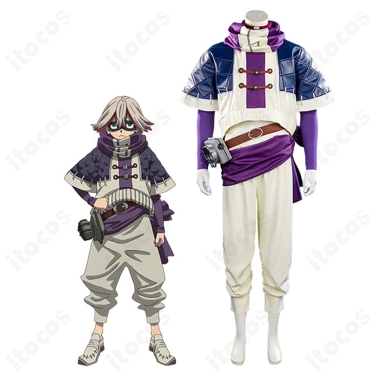 『ガチアクタ』フウ・オロストルのコスプレ衣装を着用した全身イメージ