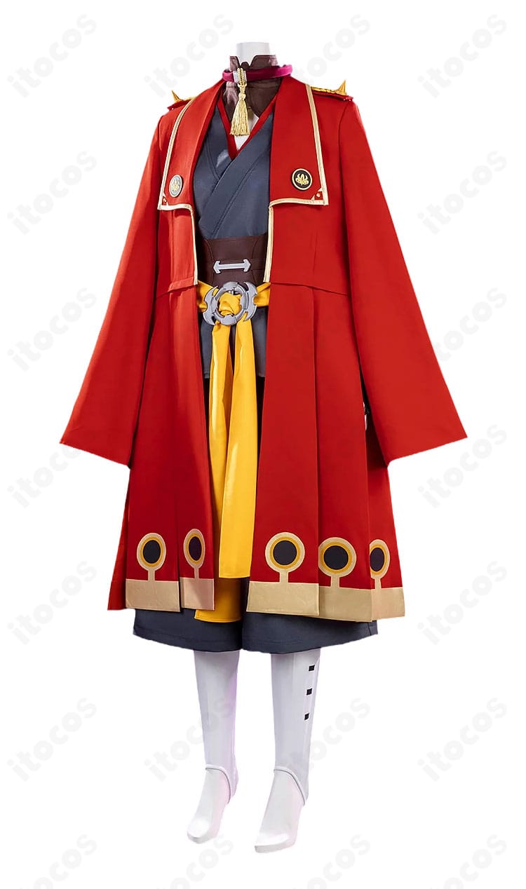 ガチアクタ キョウカ・ニジク 隊長Ver.コスプレ衣装の側面シルエット