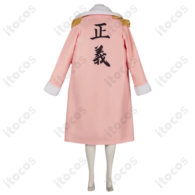 ONE PIECE たしぎ海軍G-5支部大佐Ver.を再現する上品なコスプレ衣装セット - 3枚目の画像