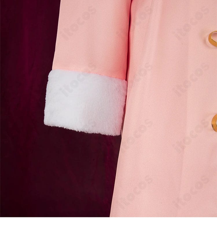 たしぎコスプレ用ロングコートの袖口ディテール