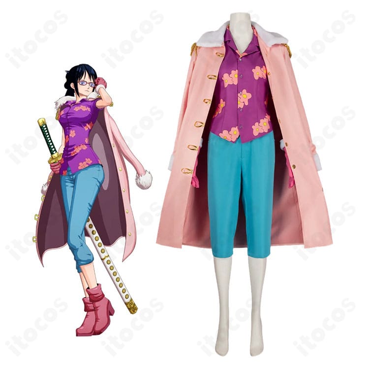 ONE PIECE たしぎ海軍G-5支部大佐Ver.のキャラクターイメージとコスプレ衣装全体