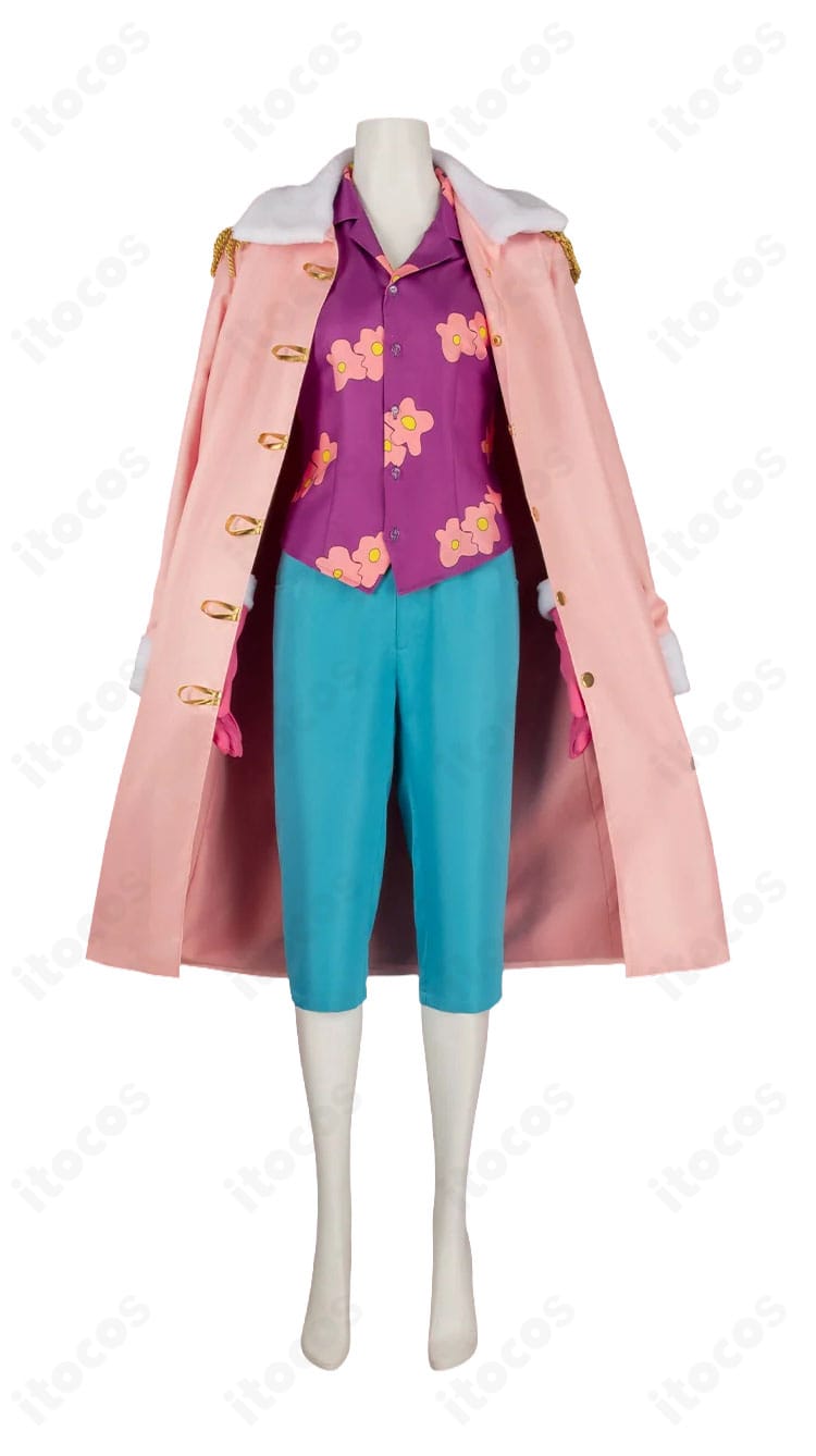 ONE PIECE たしぎ海軍G-5支部大佐Ver.コスプレ衣装の正面
