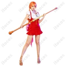 ONE PIECE ナミ ホールケーキアイランド編衣装｜美シルエットで撮影映えするコスプレ - 2枚目の画像（サムネイル）