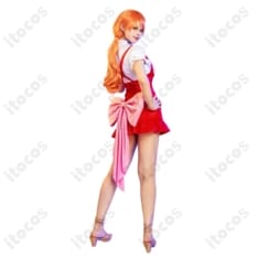 ONE PIECE ナミ ホールケーキアイランド編衣装｜美シルエットで撮影映えするコスプレ - 4枚目の画像（サムネイル）