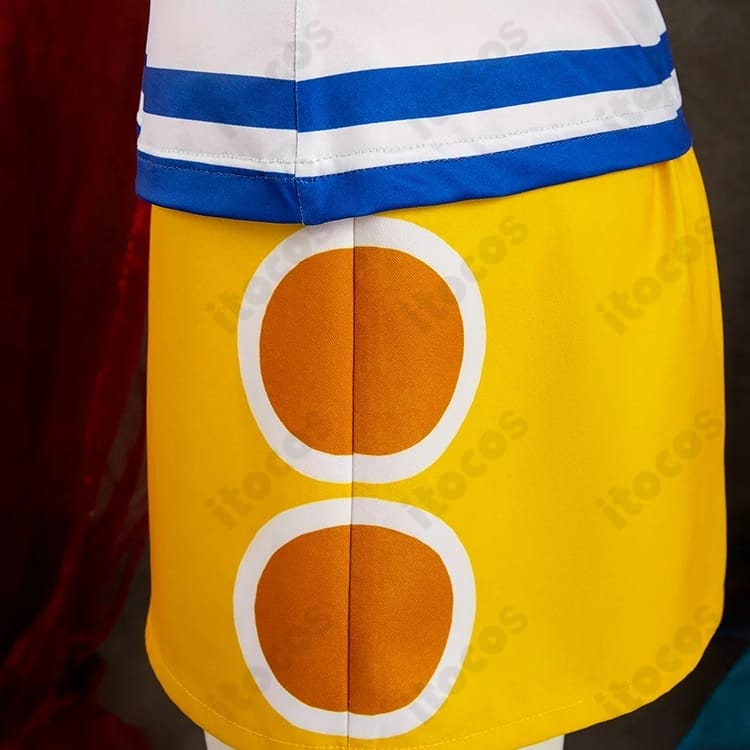 ONE PIECE ナミ 2年前コスプレ衣装｜軽やかに再現するセーラー風セット - 5枚目の画像