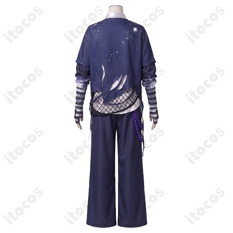 にじさんじ 星導ショウ 撮り下ろしビジュアルVer.再現コスプレ衣装セット - 2枚目の画像