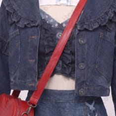 にじさんじ 水面まどか初の新衣装を軽やかに再現するデニム私服コスプレ衣装 - 3枚目の画像（サムネイル）
