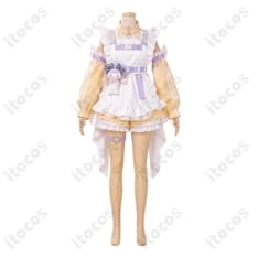 にじさんじ ぽめろ・ぱんち 魔法少女デビュー衣装Ver.｜軽やかなフリルコスプレ衣装 - 1枚目の画像（サムネイル）