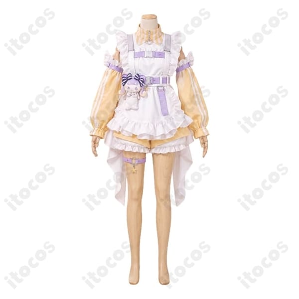 にじさんじ ぽめろ・ぱんち 魔法少女デビュー衣装Ver.｜軽やかなフリルコスプレ衣装