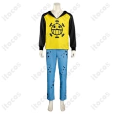 ONE PIECE トラファルガー・ロー2年後衣装｜軽やかに再現するコスプレセット - 1枚目の画像（サムネイル）