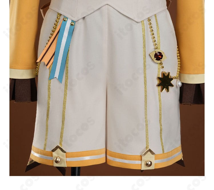 Ra*bits MM衣装のショートパンツ正面と裾のデザイン
