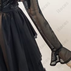 Identity V 第五人格 庭師エマ・ウッズ 高再現モノクロワンピース衣装 - 5枚目の画像（サムネイル）