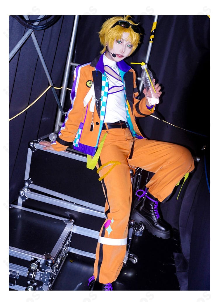 遊木 真MM Trickstar衣装のジャケットとパンツを着用した正面イメージ