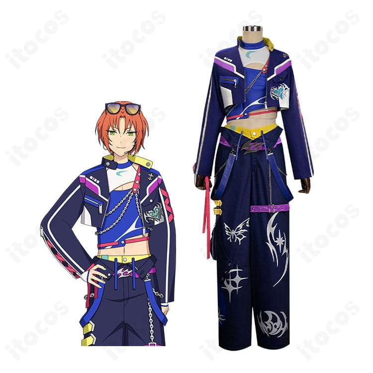 月永レオのキャラクターイメージとMM Knightsコスプレ衣装セット