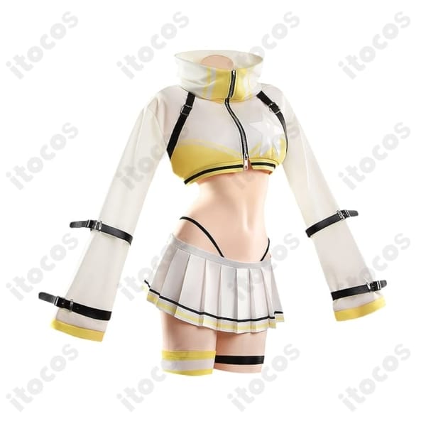 勝利の女神：NIKKE エレグ衣装｜薄手で着やすい近未来コスプレセット