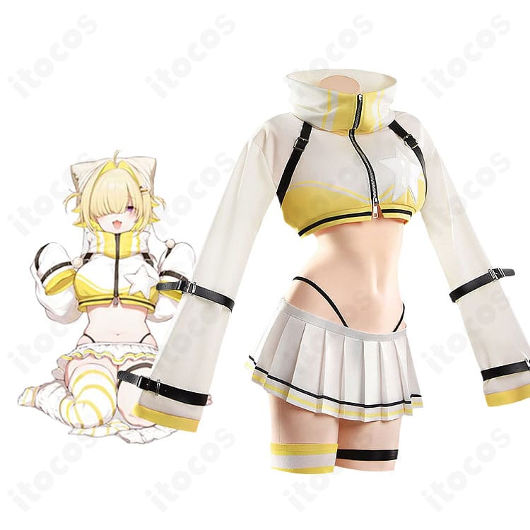 『勝利の女神:NIKKE』エレグのキャラクターイメージとコスプレ衣装全体
