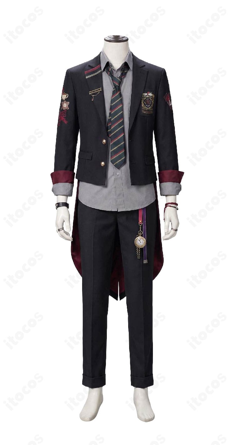 渡会雲雀VOLTACTION制服コスプレ衣装の正面全体
