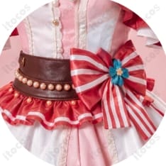 丸山彩 コスプレ衣装｜写真映えするピンク×白の華やかアイドルドレス - 4枚目の画像（サムネイル）