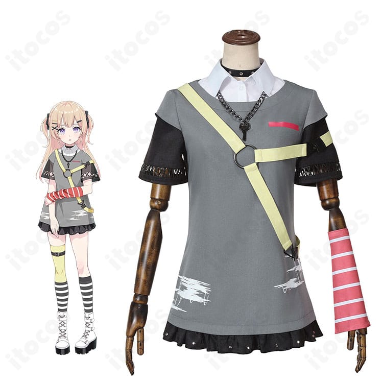『BanG Dream! Our Notes』四宮寧月のキャラクタービジュアルとステージ衣装の商品イメージ