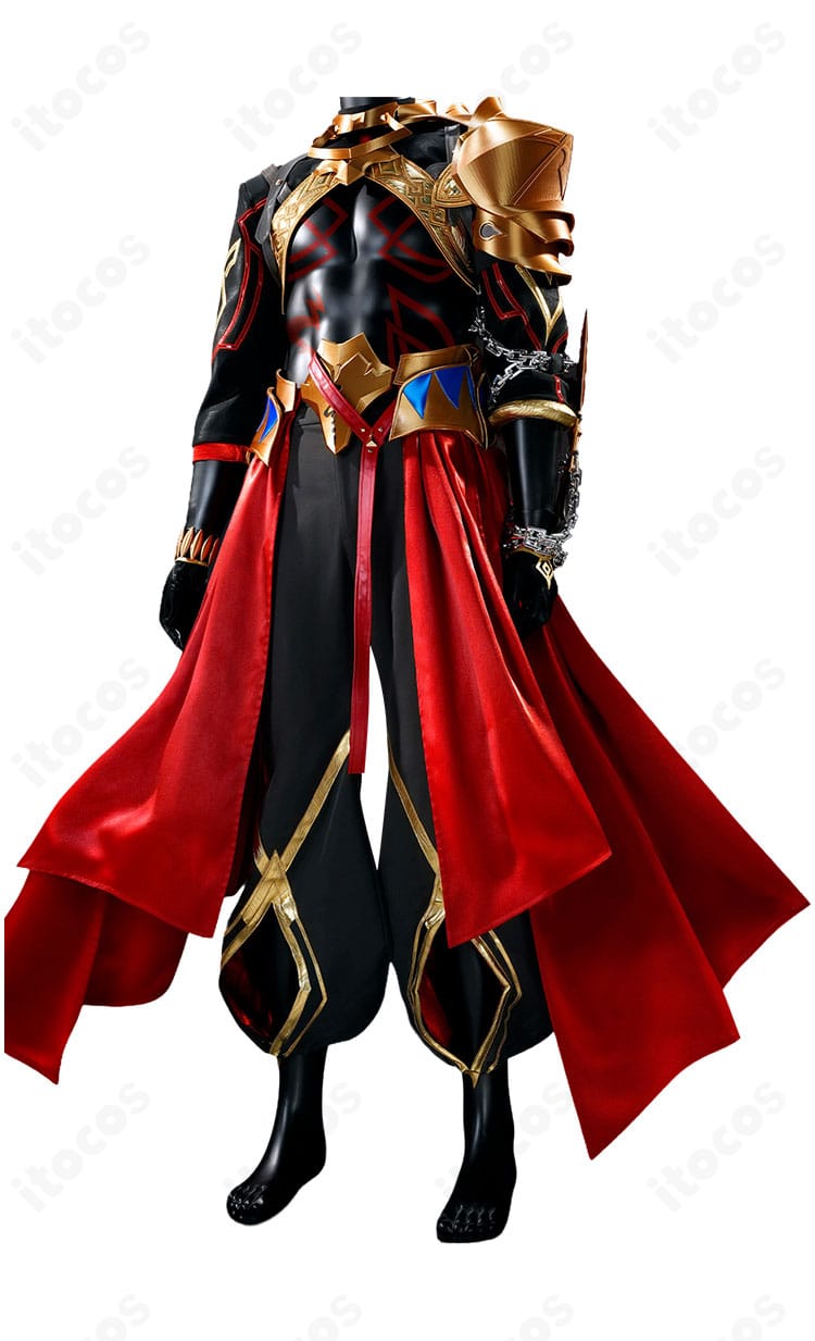ギルガメッシュFate/UBWコラボVer.コスプレ衣装の正面デザイン