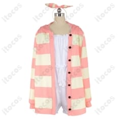 保登心愛 ココア 部屋着・パジャマVer. コスプレ衣装 うさ耳付き3点セット - 1枚目の画像（サムネイル）