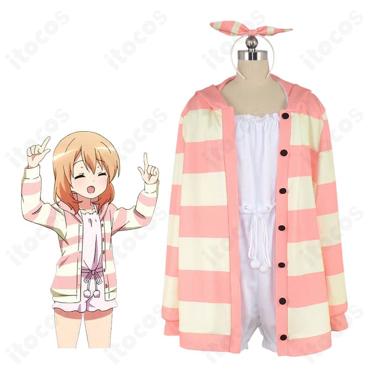 『ご注文はうさぎですか?』保登心愛のキャラクターイメージと部屋着・パジャマVer.衣装構成