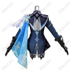 原神 蛍「冬の夜を狩る者」戦闘服コスプレ衣装｜端正なシルエットと充実セット - 3枚目の画像（サムネイル）