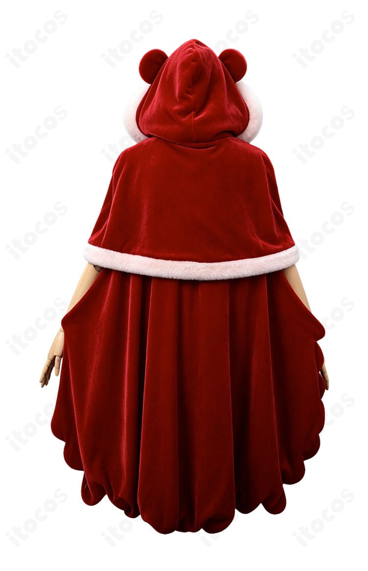 シュガーのドレスローザ編コスプレ衣装の背面シルエット