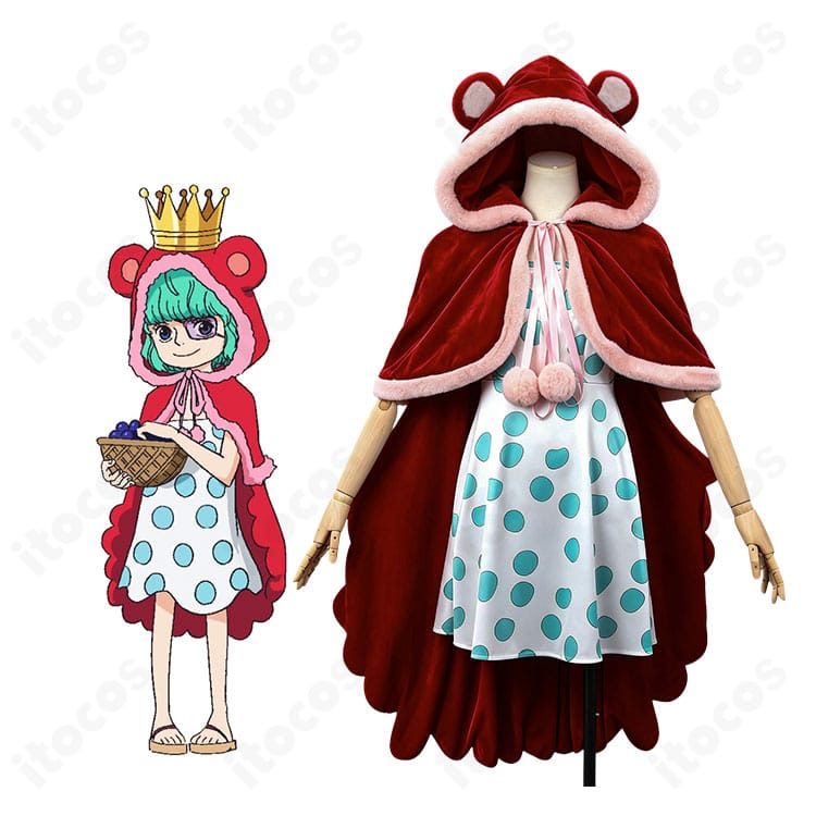 ONE PIECEシュガーのキャラクターイメージとドレスローザ編コスプレ衣装