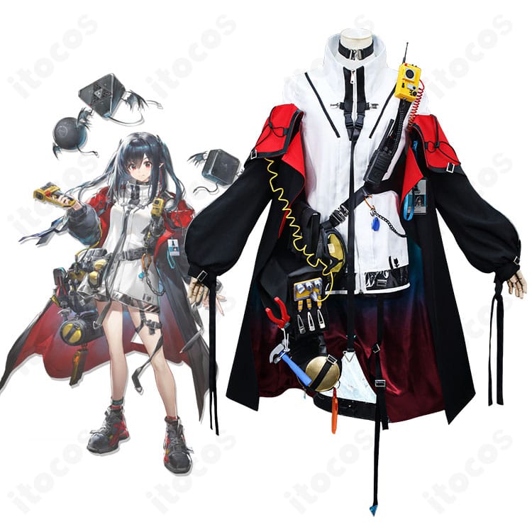アークナイツのクロージャ着用イメージとコスプレ衣装全体