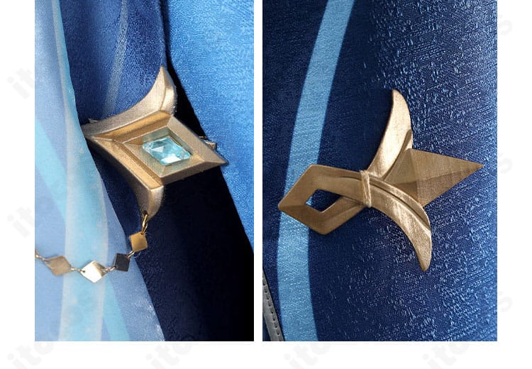 ヌヴィレット「メリュジーヌの贈り物」の服飾パーツ詳細