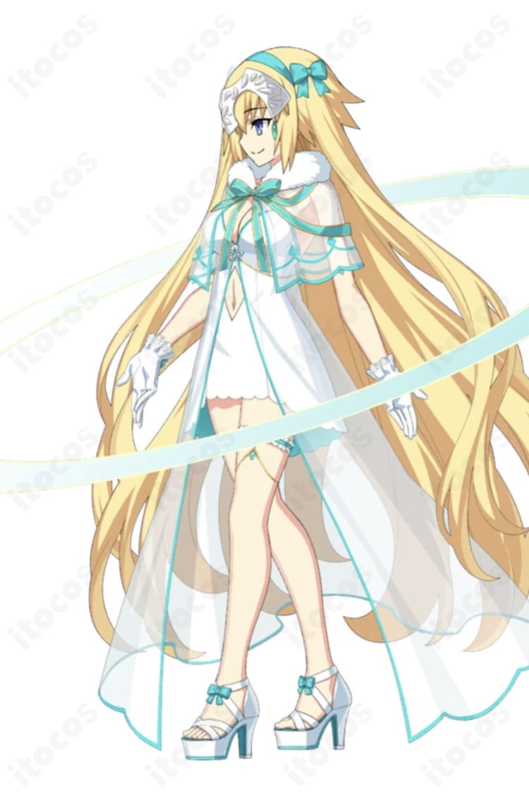 Fate/Grand Order ジャンヌ・ダルク〔アーチャー〕霊基再臨第3段階の水着コスプレ衣装着用イメージ