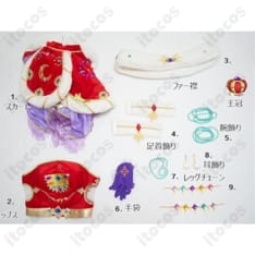 アイカツ！神崎美月 ロイヤルムーンコーデ｜華やかな高再現コスプレ衣装 - 7枚目の画像（サムネイル）