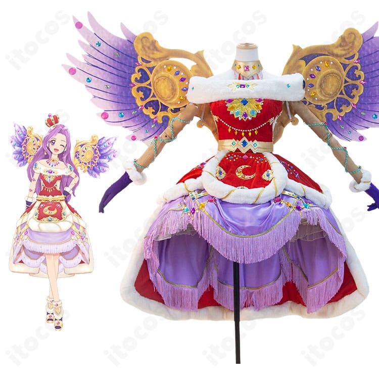 『アイカツ!』神崎美月のキャラクターイメージとロイヤルムーンコーデ衣装