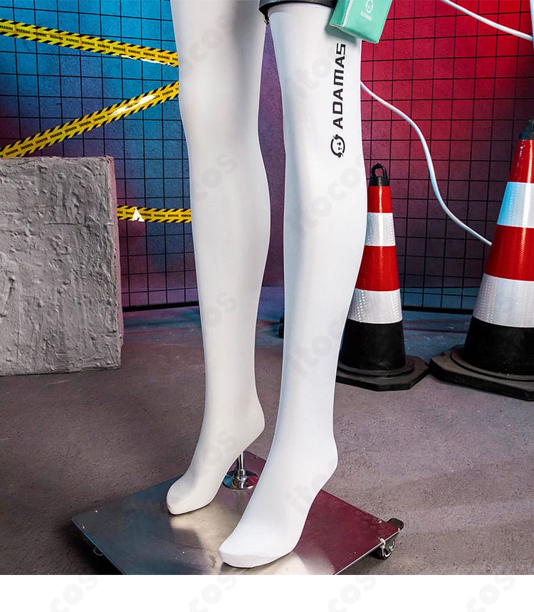 結城カナンコスプレ衣装に付属するソックスのデザイン