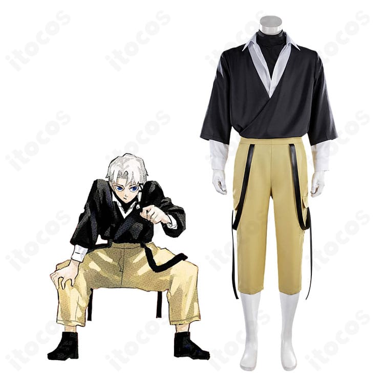 『カグラバチ』漣伯理のキャラクターイメージと和装風コスプレ衣装