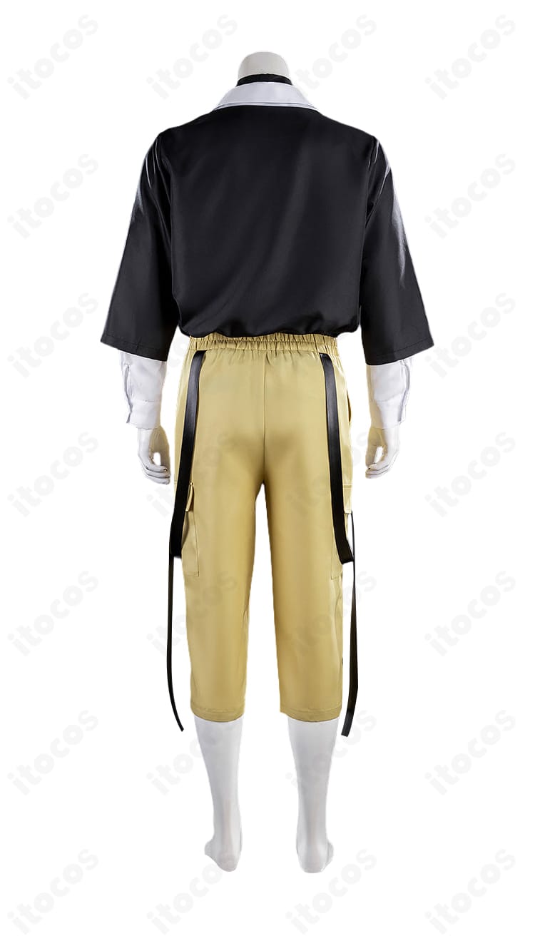 漣伯理コスプレ衣装の背面デザインとアウターの着丈