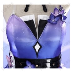 キャストリス コスプレ衣装｜幻想的な蝶装飾と多層ドレスを忠実に表現 - 4枚目の画像（サムネイル）