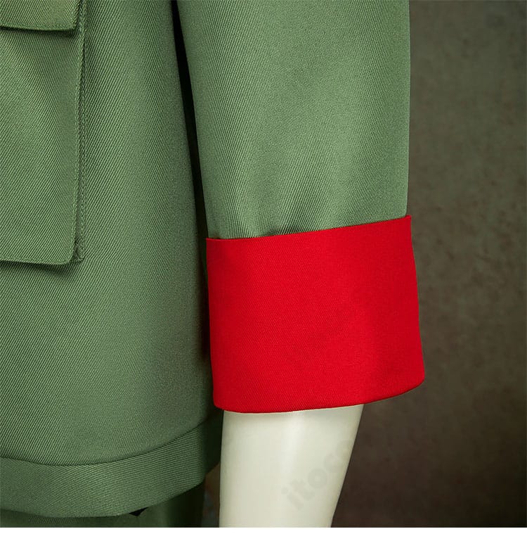 コロネロ軍服風ジャケットの反対側の袖口装飾