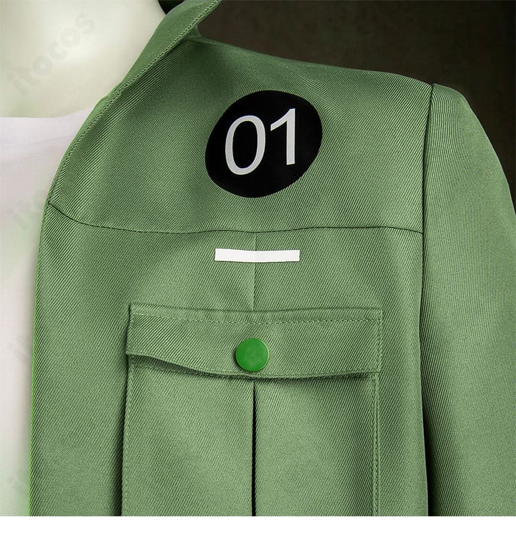 コロネロ軍服風ジャケットの肩装飾ディテール