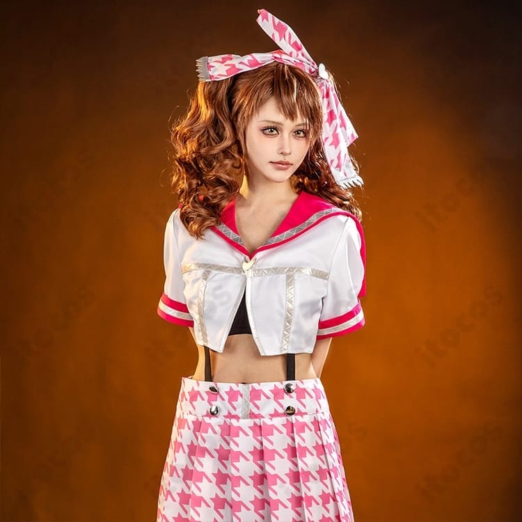 ペルソナ4 ダンシング・オールナイト 久慈川りせ 軽やかな再現コスプレ衣装 - 4枚目の画像