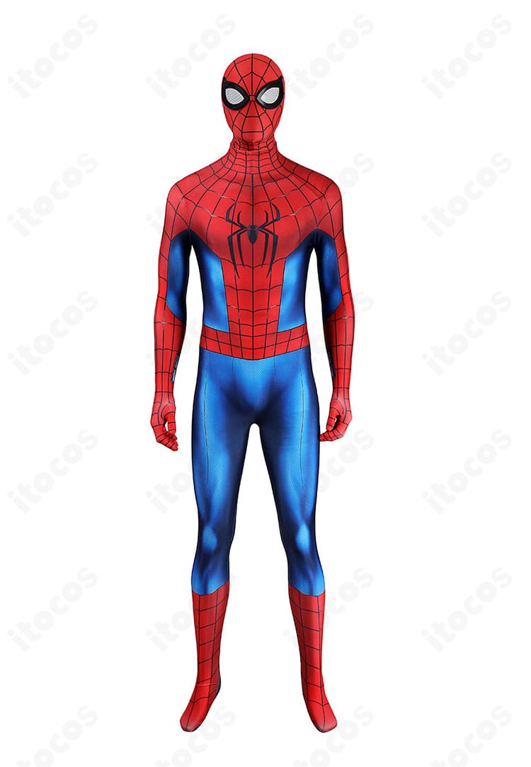 ピーター・パーカー用スパイダーマンボディスーツの正面全体