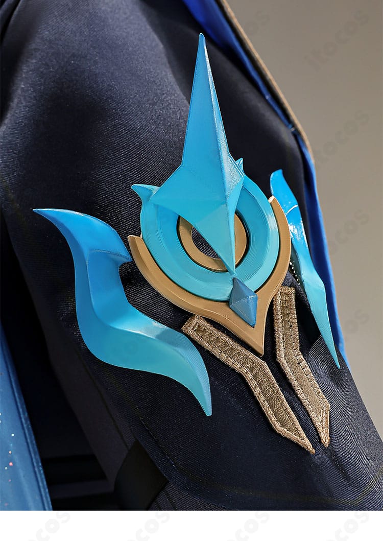 原神 空 戦闘服の左袖ディテール