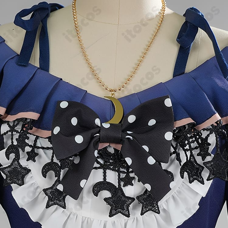 魔法少女ノ魔女裁判 夏目アンアン囚人番号660衣装｜華やかな高再現コスプレセット - 4枚目の画像